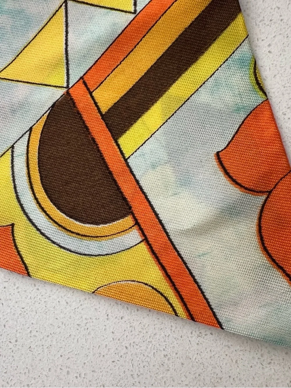 UNBRANDED Geometric Style Sash Scarf